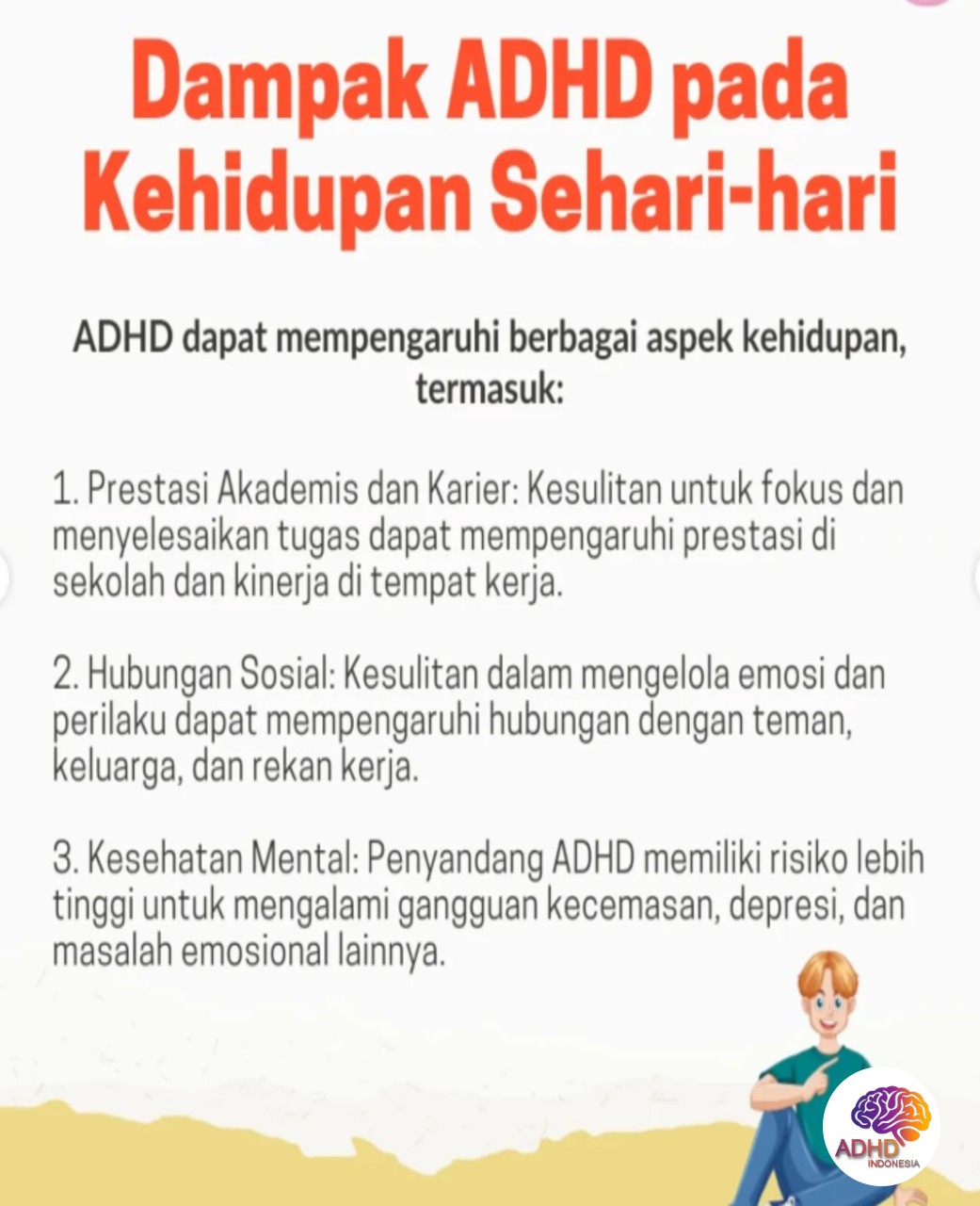 ADHD dan Hubungan Sosial Anak di Lingkungan Sekolah di Kabupaten Indragiri Hilir