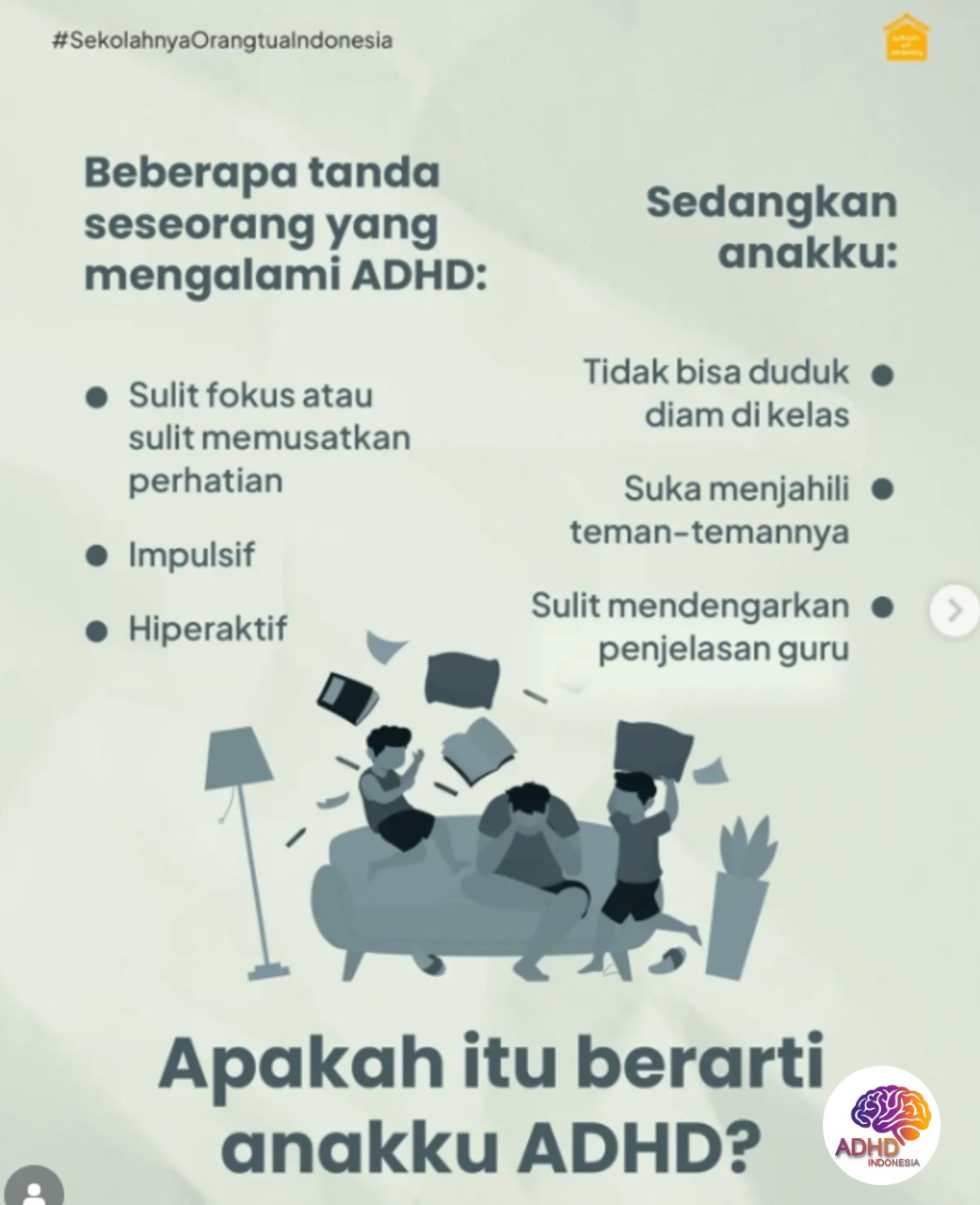 Ciri dan Gejala ADHD pada Anak Usia Dini di Kabupaten Indragiri Hilir