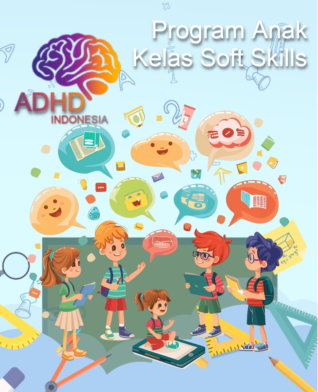 Program ADHD Indonesia Kabupaten Indragiri Hilir Kelas Soft Skills Anak ADHD