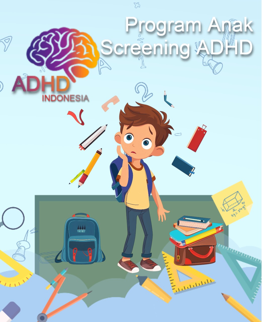 Program ADHD Indonesia Kabupaten Indragiri Hilir Screening ADHD Non-Diagnostik